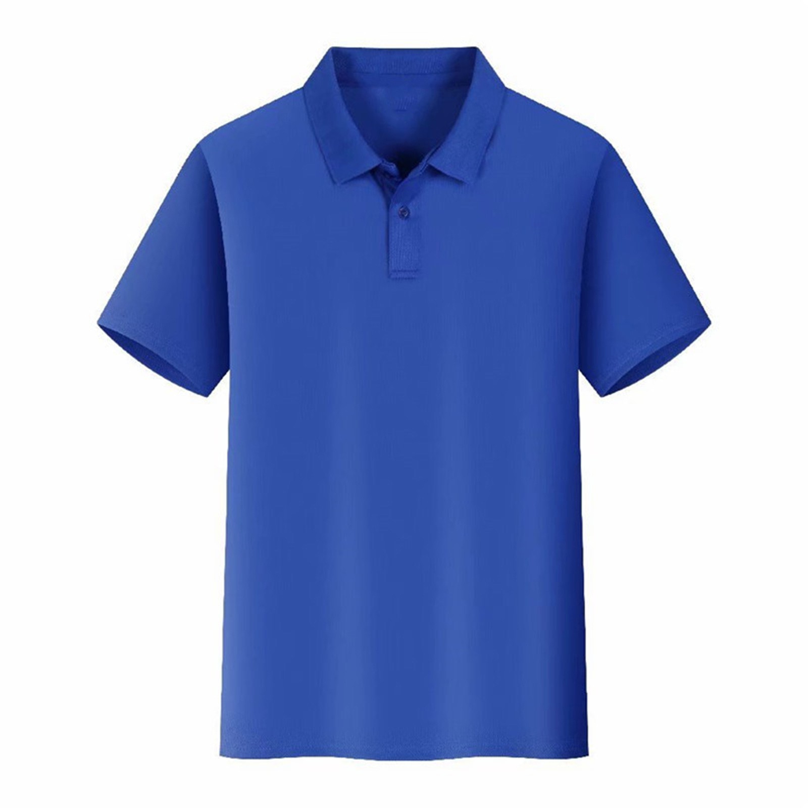 thumbnail image 4 of Camisa unisex de verano transpirable con botones - Cuello con solapa, poliéster/spandex, para trabajo/informal - Tallas S-XXXXL, 4 of 5